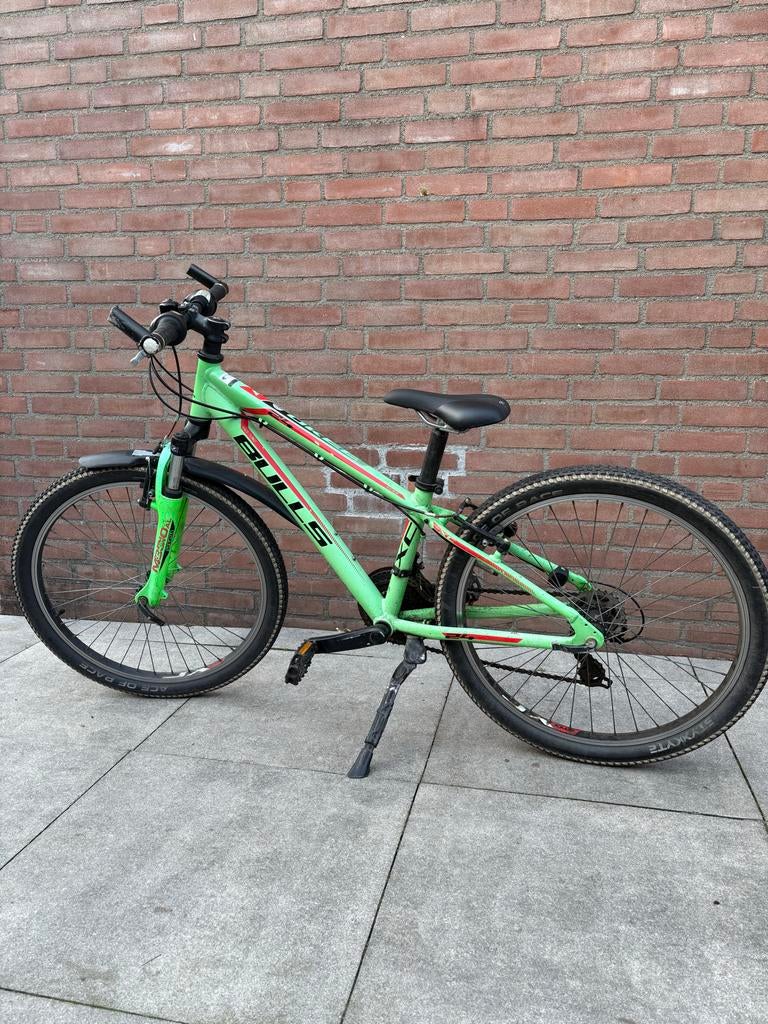 Bulls Tokee kinderfiets 24 inch - Maat 32, Fietsen en Brommers, Fietsen | Jongens, Ophalen, Gebruikt, 24 inch, Handrem