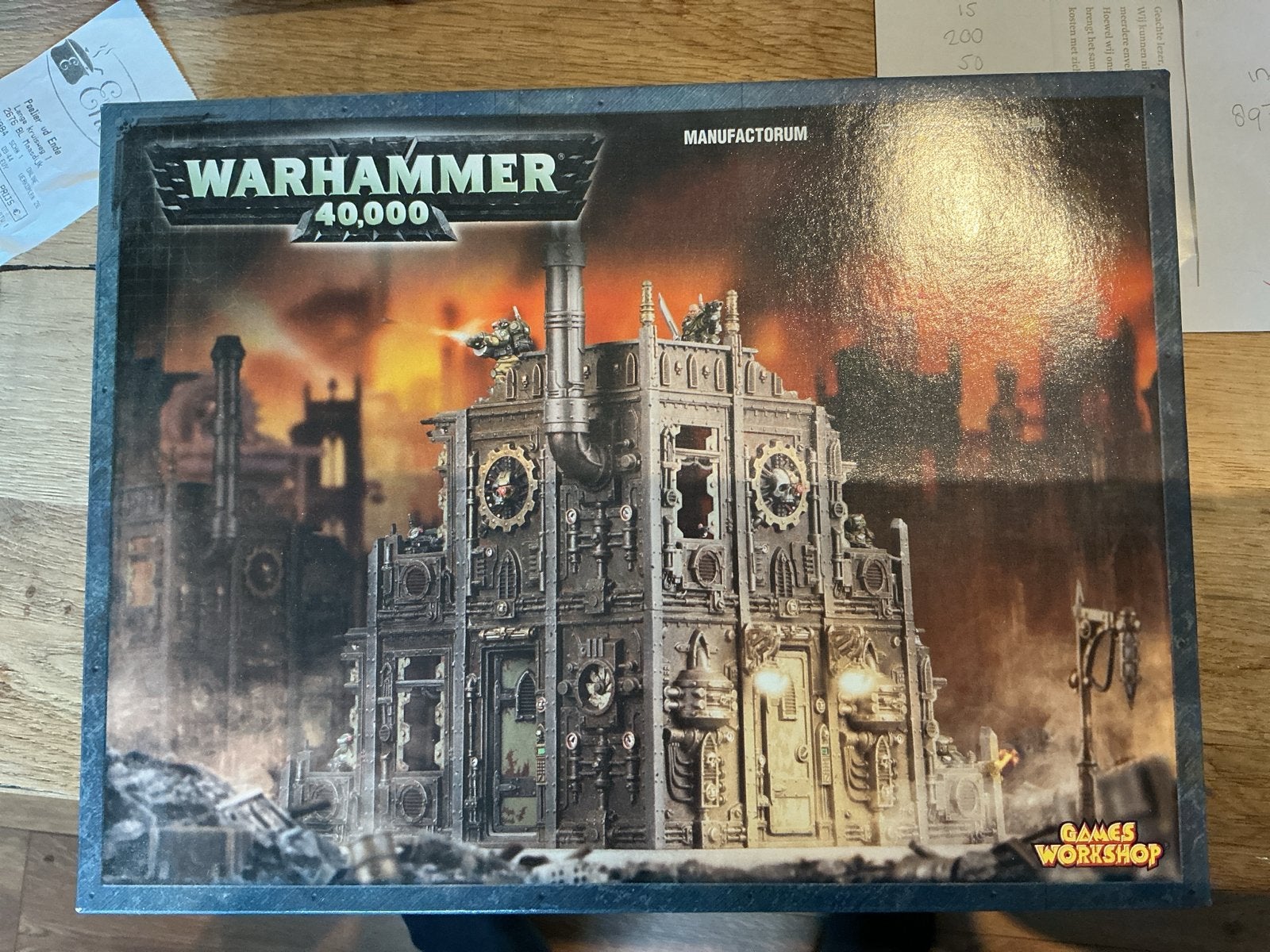 Warhammer 40,000 Manufactorum Bouwketen, Hobby en Vrije tijd, Overige merken, Nieuw, Ophalen of Verzenden, Groter dan 1:32