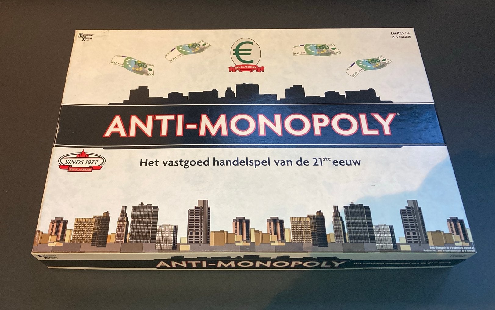 Anti-Monopoly - Bordspel, Hobby en Vrije tijd, Gezelschapsspellen | Bordspellen, Vijf spelers of meer, Ophalen of Verzenden, Zo goed als nieuw