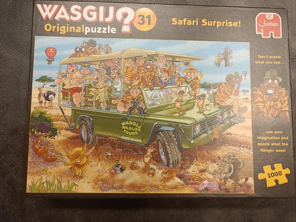 Wasgij puzzel, Ophalen of Verzenden, 500 t/m 1500 stukjes, Zo goed als nieuw