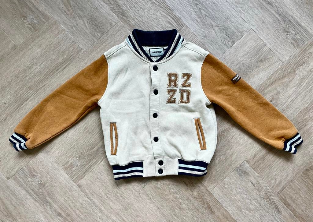 Stoer Raizzed baseball jack maat 128, Verzenden, Zo goed als nieuw, Jongen of Meisje, Jas