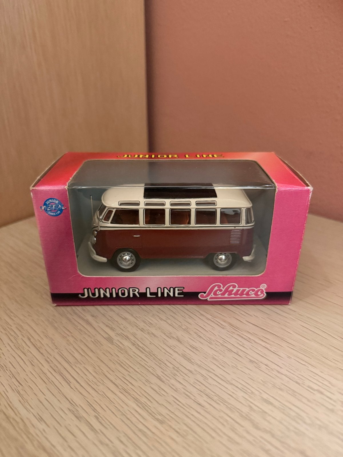 Schuco Junior Line VW Bus T1 Samba modelauto, Ophalen of Verzenden, Zo goed als nieuw, Bus of Vrachtwagen