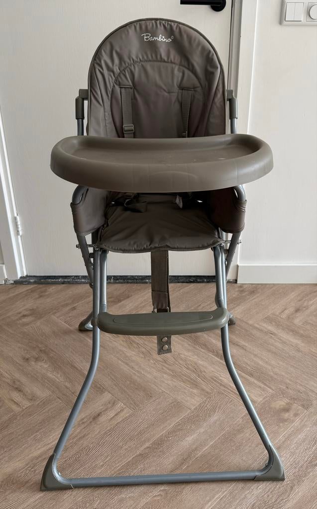 Bambino kinderstoel, Kinderen en Baby's, Kinderstoelen, Ophalen, Gebruikt, Inklapstoel, Afneembaar eetblad