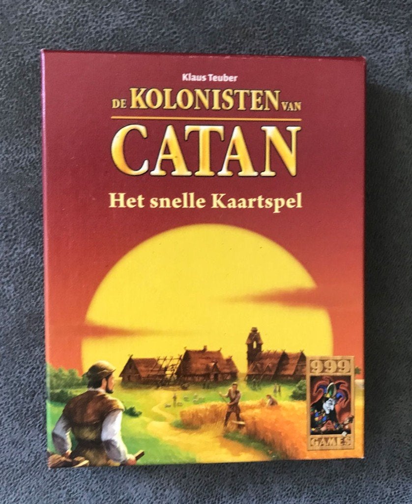 De Kolonisten van Catan: Het Kaartspel, Een of twee spelers, Ophalen of Verzenden, Zo goed als nieuw, 999 Games