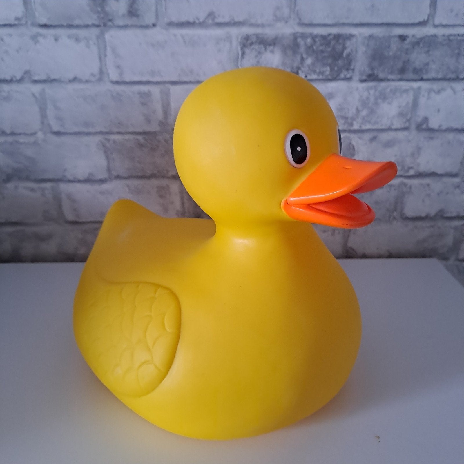 Grote badeend geel  27 cm, Ophalen, Zo goed als nieuw, Badeend