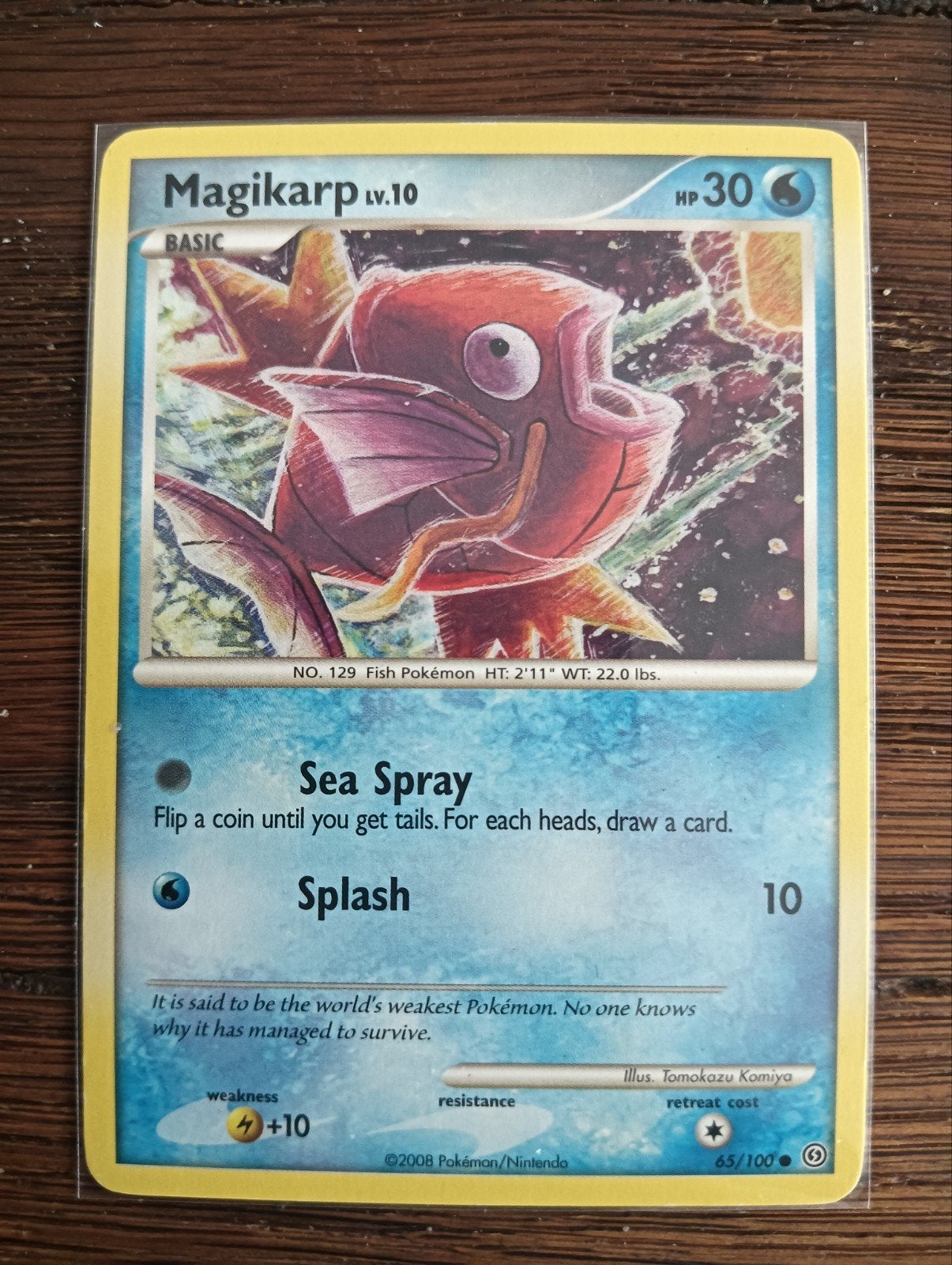 Magikarp Stromfront! 2008 EX/NM, Ophalen of Verzenden, Zo goed als nieuw