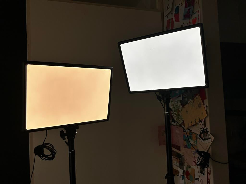 Phottix Nuada S3 LED Studio lampen met statieven, Audio, Tv en Foto, Fotografie | Fotostudio en Toebehoren, Ophalen, Zo goed als nieuw