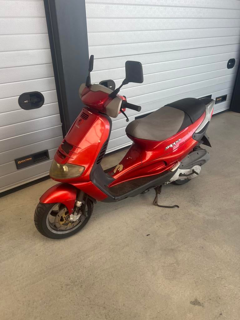 Piaggio Skipper lx 125cc 2t ac duits scooter, Ophalen of Verzenden, Zo goed als nieuw, Tweetakt