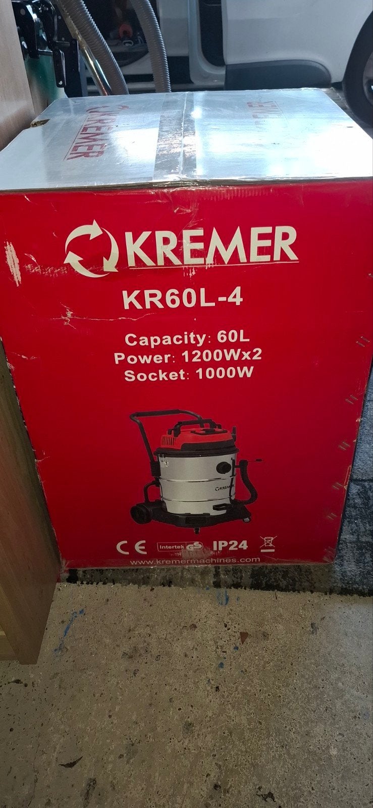 Kremer nat en droog, Ophalen of Verzenden, Zo goed als nieuw, Waterstofzuiger