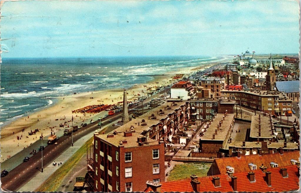 Scheveningen - Panorama (1967), Verzenden, 1960 tot 1980, Gelopen, Zuid-Holland