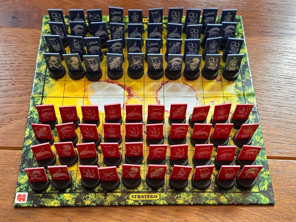 Mini Stratego in goede staat en compleet, Hobby en Vrije tijd, Gezelschapsspellen | Bordspellen, Ophalen, Gebruikt
