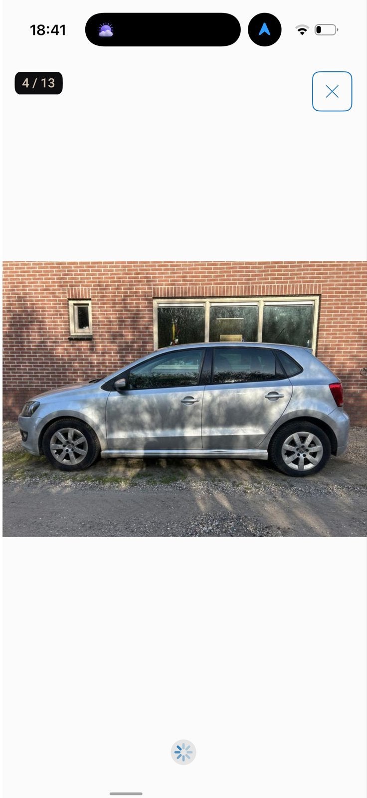 Volkswagen Polo 1.2 TDI 75PK 5D Bluemotion 2010 Grijs, Auto's, Voorwielaandrijving, 74 pk, 1199 cc, 96 €/maand