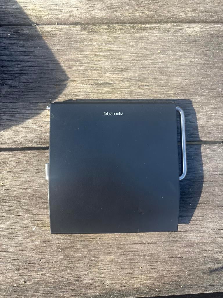 Brabantia WC-rolhouder - Zwart, Ophalen, Zo goed als nieuw, Zwart, Overige typen