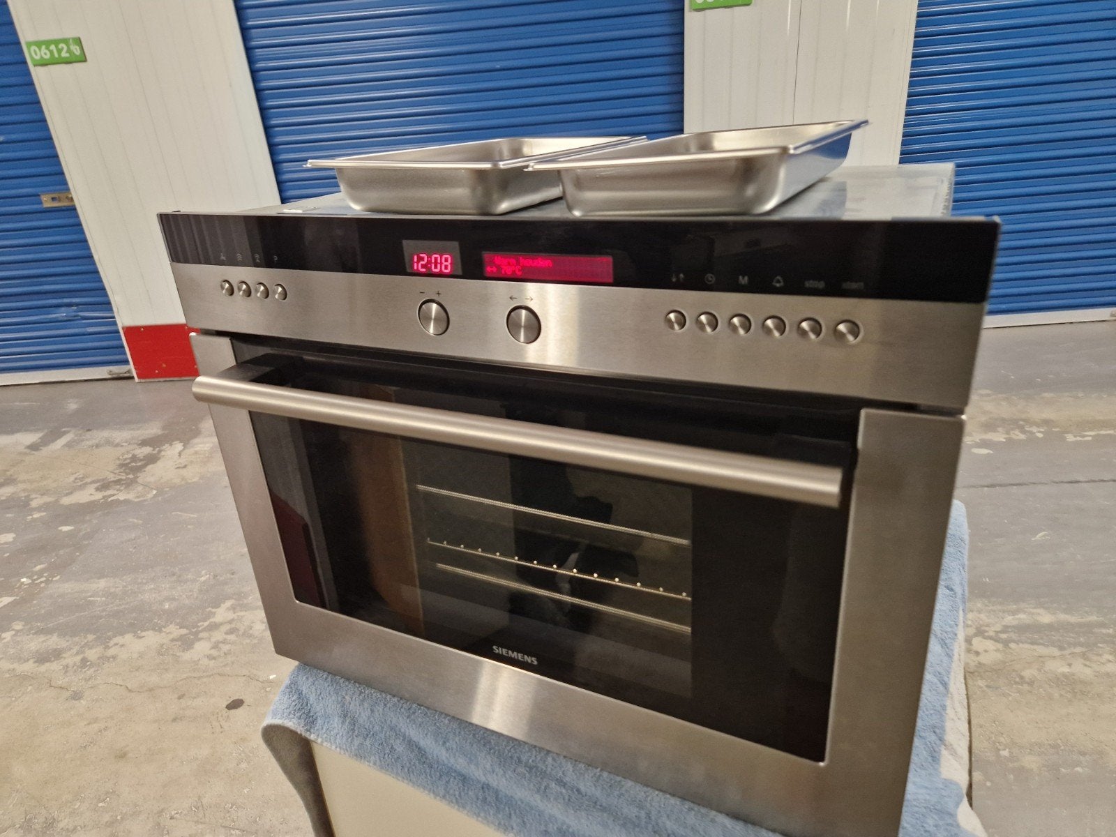 SIEMENS Zeer Nette 60x45 Stoom Oven Compleet !! 195 EURO !!, Witgoed en Apparatuur, Ovens, Ophalen, Minder dan 45 cm, 60 cm of meer