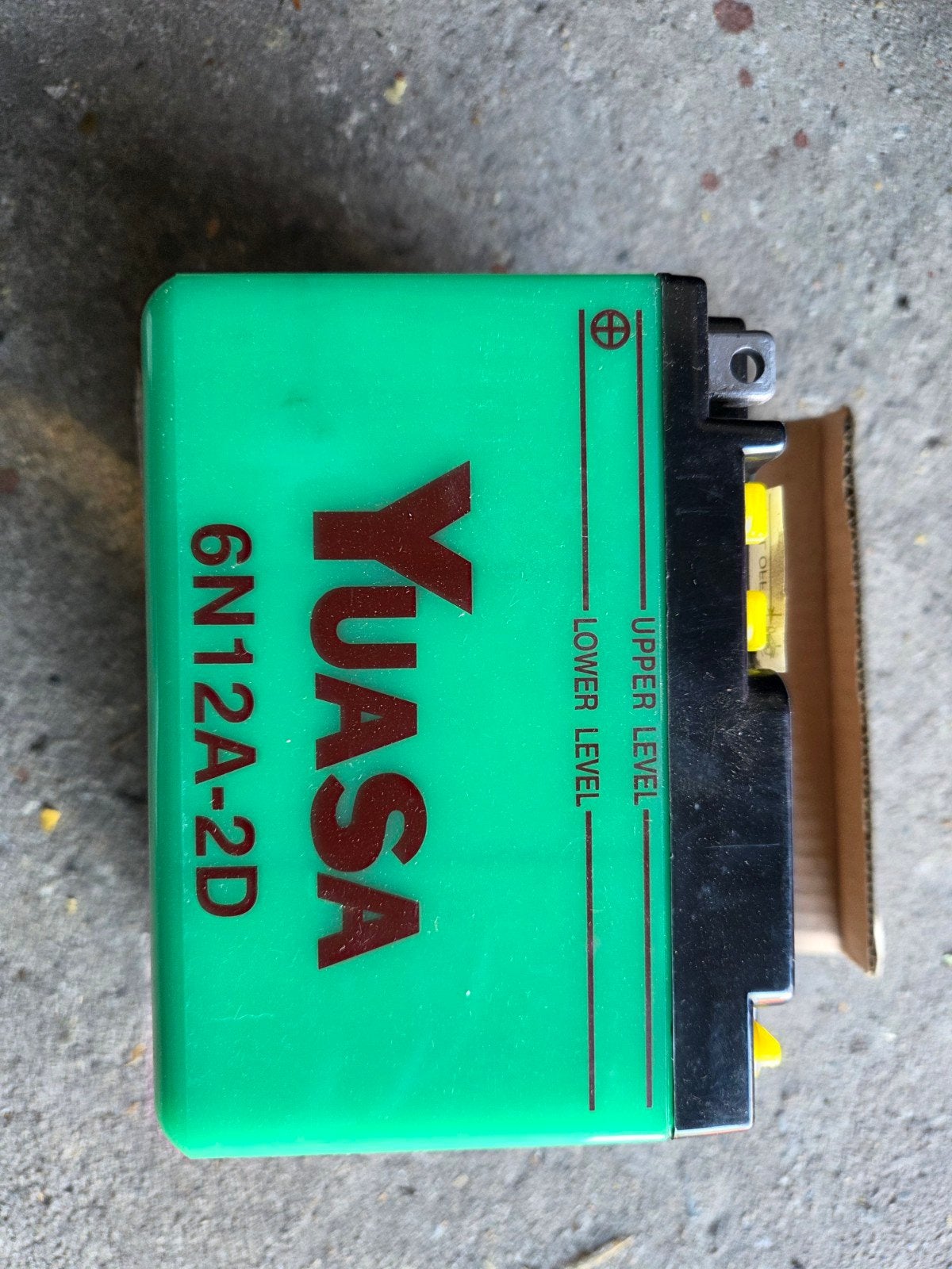 Nieuwe Yuasa 6N12A-2D motorfietsaccu - 6V 12Ah, Ophalen of Verzenden, Nieuw