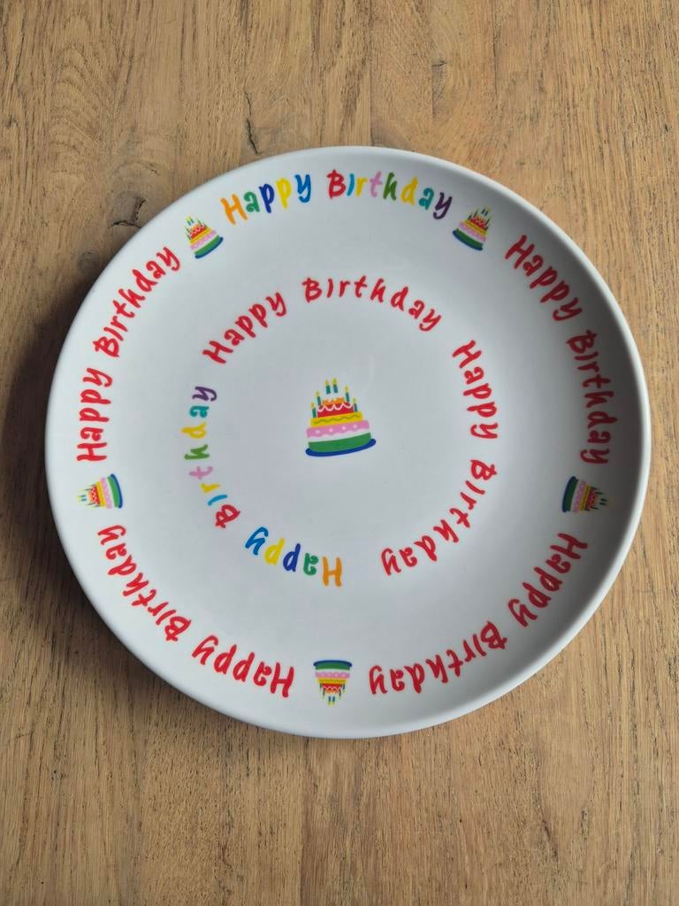 Happy Birthday bord, Huis en Inrichting, Ophalen of Verzenden