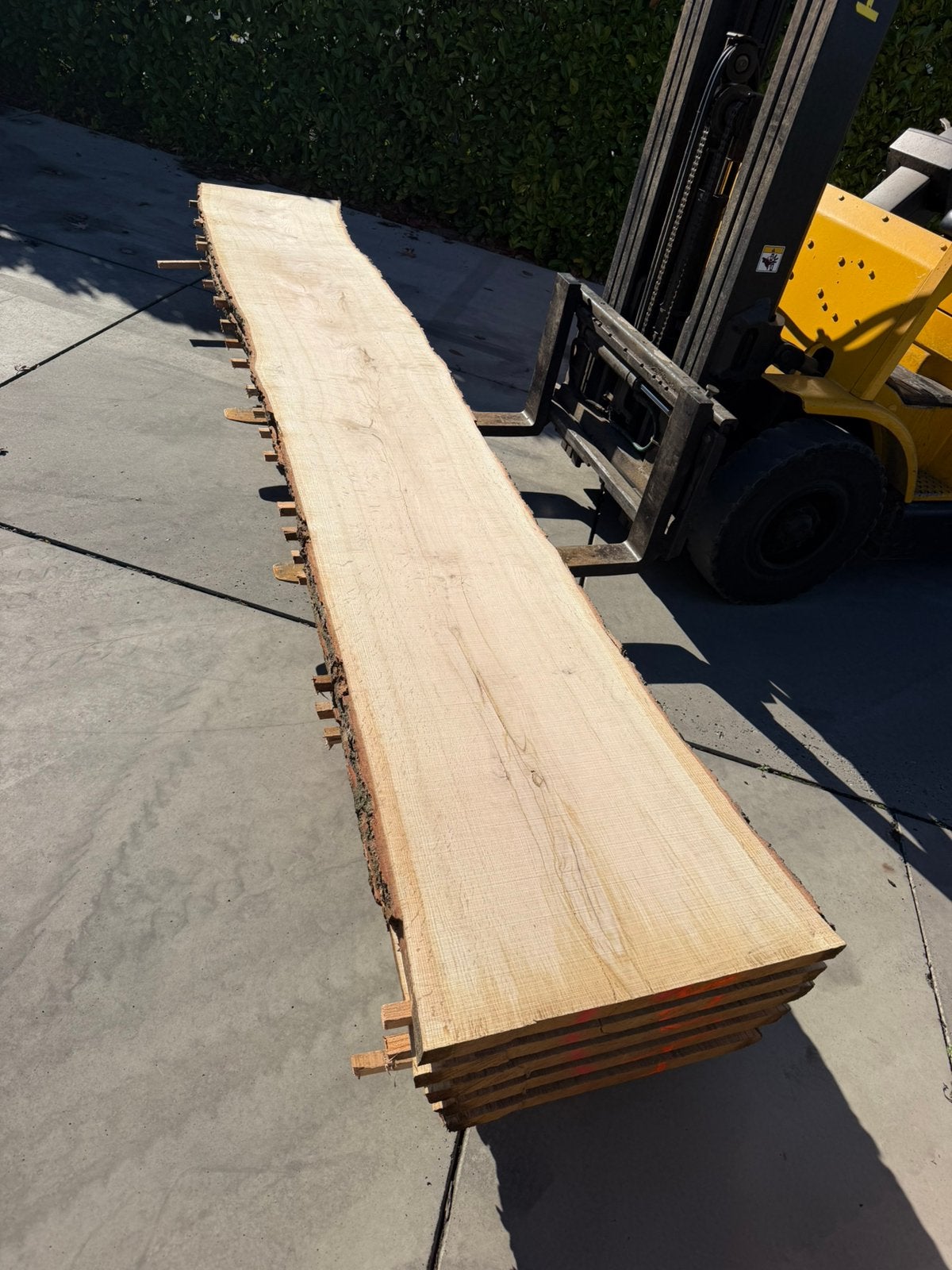 10 mooie eiken Schaaldelen 360x50-55x4cm, Ophalen of Verzenden, Zo goed als nieuw, 250 cm of meer, Planken