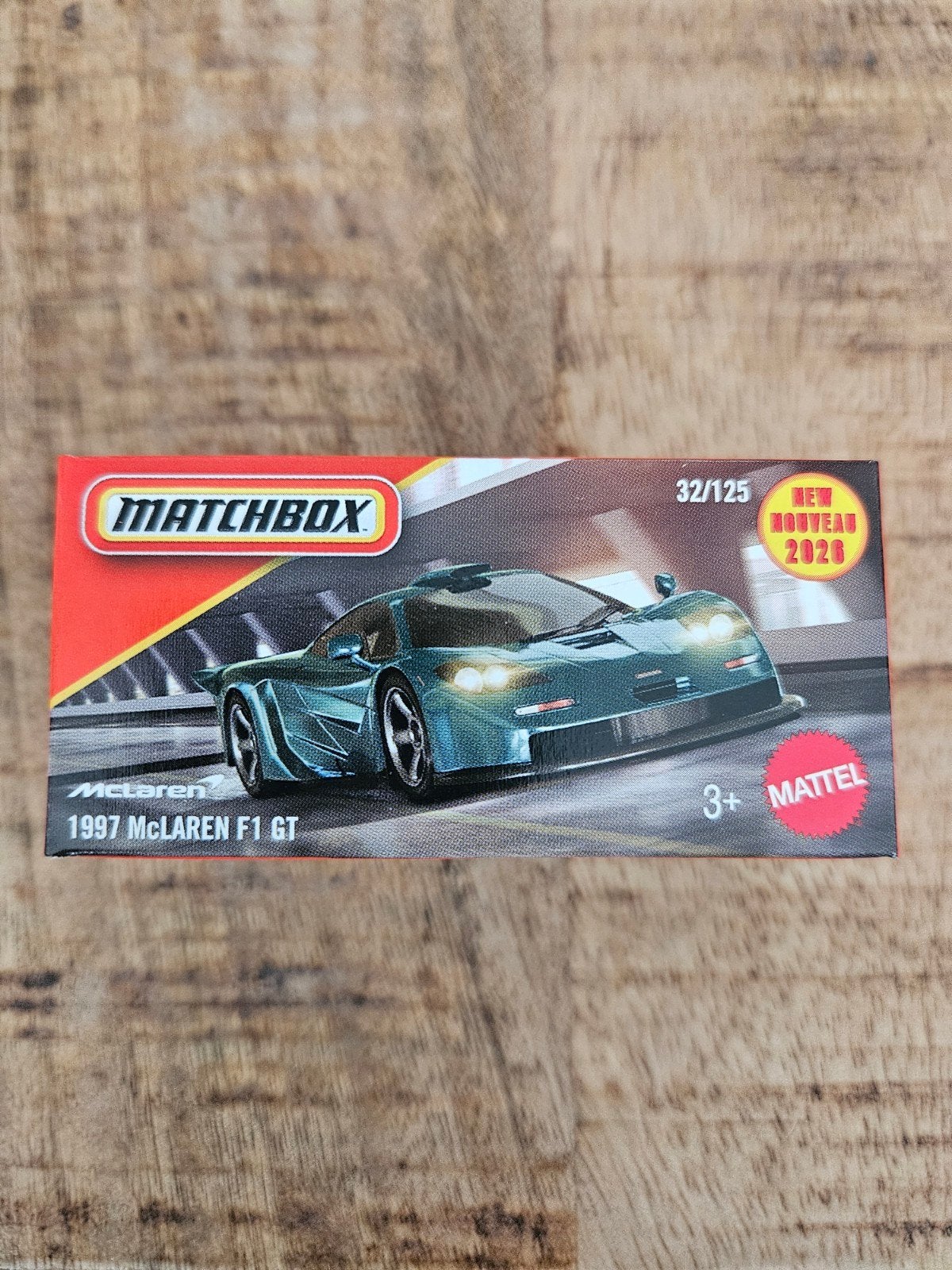 Matchbox MCLAREN F1 GT 1997 Nieuw, Ophalen of Verzenden, Nieuw, Auto