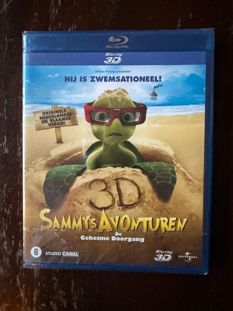 Sammy's Avonturen De Geheime Doorgang 3D Blu Ray Nieuw, Cd's en Dvd's, Blu-ray, Film, Ophalen of Verzenden, Vanaf 6 jaar, Nieuw in verpakking