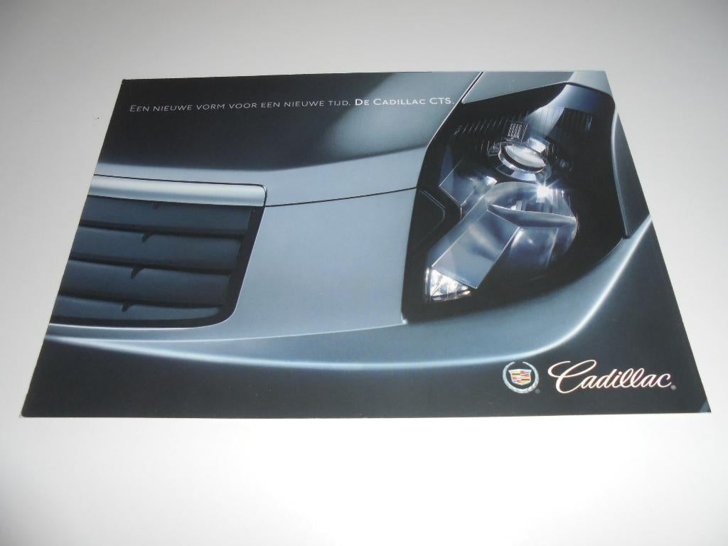 previewbrochure nieuwe Cadillac CTS, Ophalen of Verzenden, Zo goed als nieuw, Overige merken