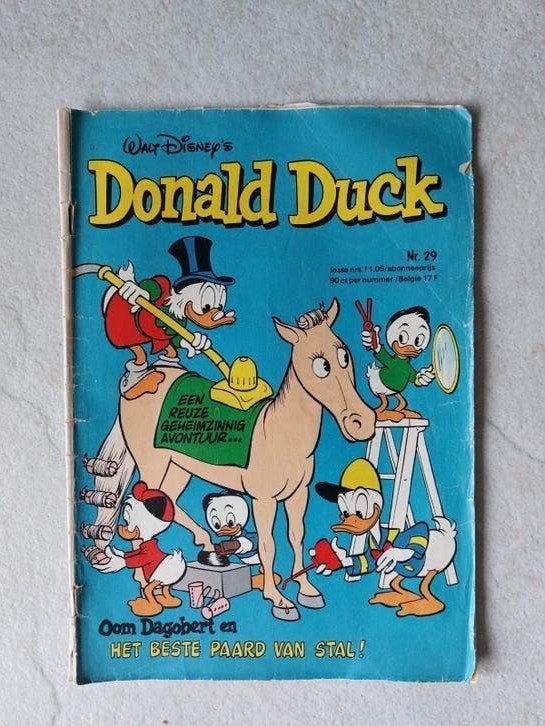 Donald Duck Nr. 29 uit 1977 - Oom Dagobert, Eén stripboek, Ophalen, Gelezen