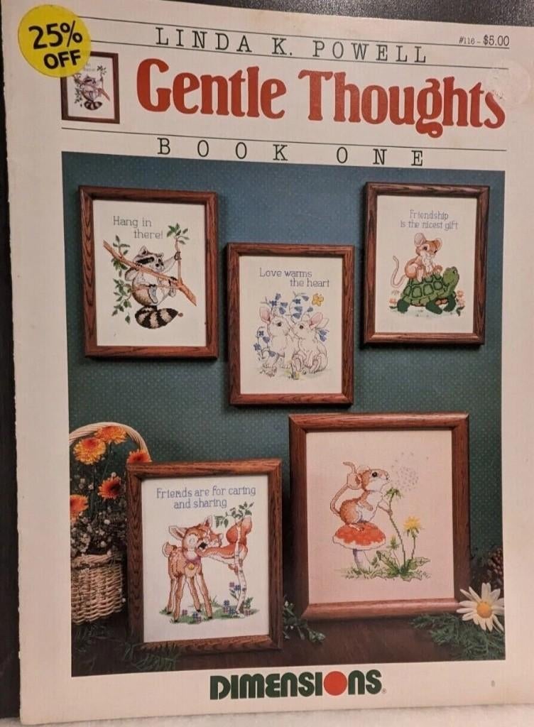 Dimensions - Gentle Toughts - Book one #116, Ophalen of Verzenden, Gebruikt, Handborduren, Patroon
