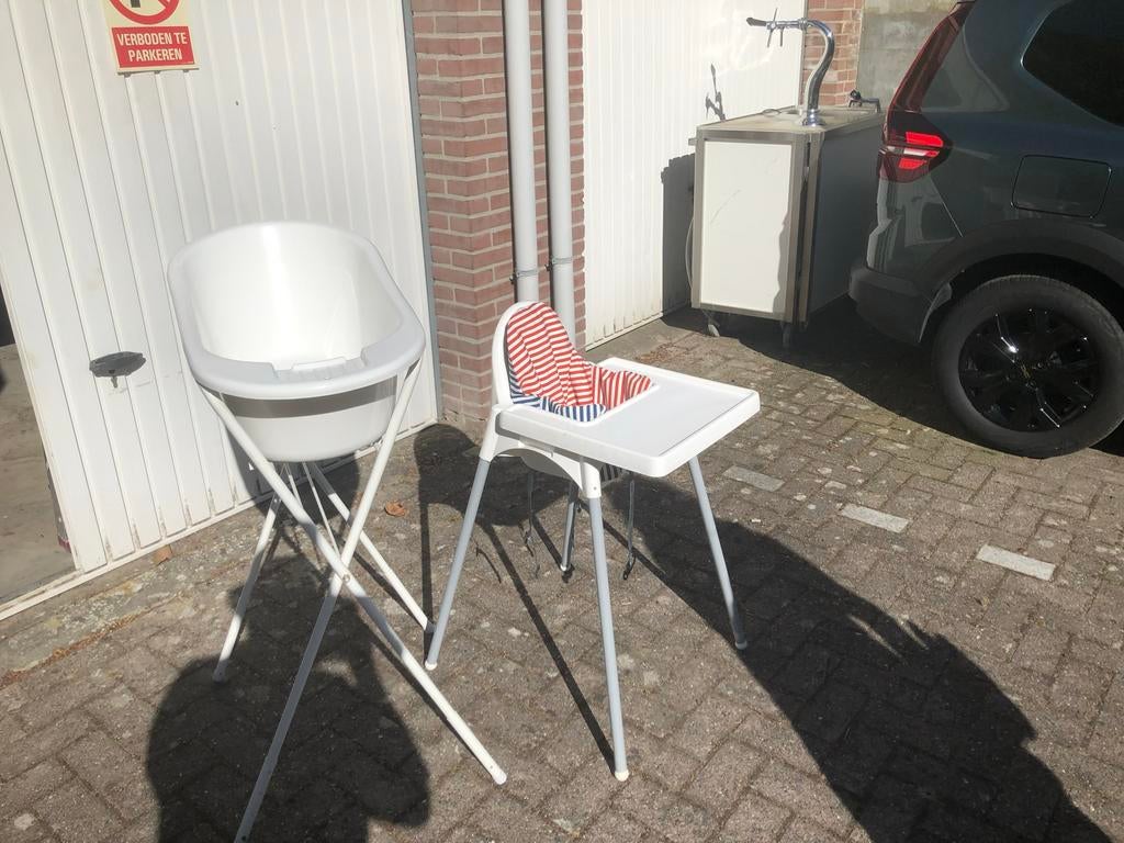 Koelstra campingbedje, kinderstoel, babybadje, Ophalen, Zo goed als nieuw, Overige typen, Stoelverkleiner