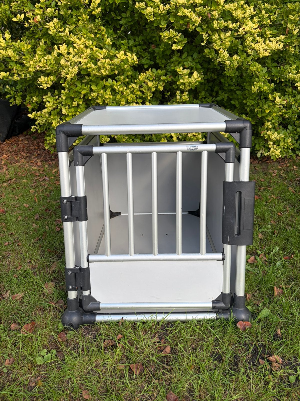 Trixie aluminium hondenbench maat M (B 53 T 74 en H 61, Ophalen, Hondenkennel, Minder dan 65 cm, Zo goed als nieuw