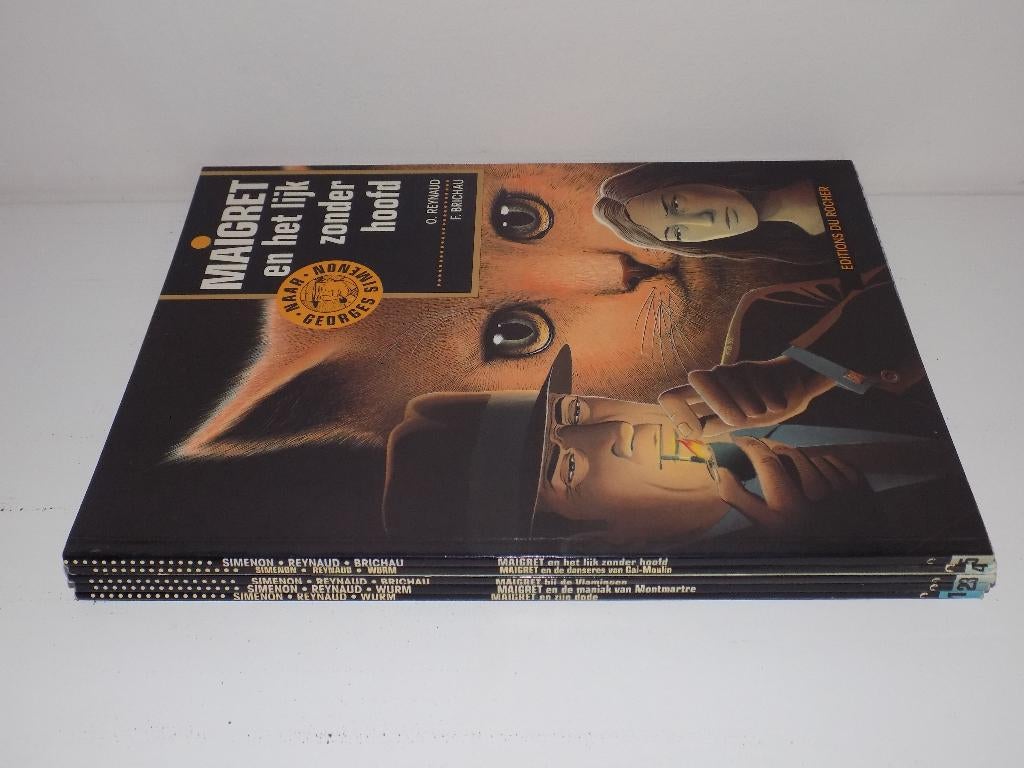 Maigret ~ Complete serie 1 t/m 5, Boeken, Eén stripboek, Ophalen of Verzenden, Zo goed als nieuw
