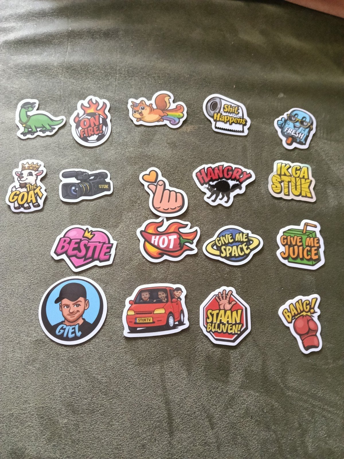 Ruilen: jumbo Stickers jacht met stuk tv, Jumbo, Ophalen