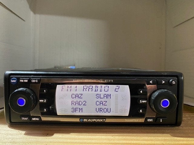 Blaupunkt Travelpilot autoradio met cd speler, Ophalen of Verzenden, Gebruikt