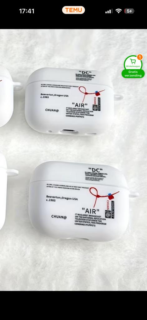 KWIJT! Apple airpods 4 met dit doosje, Ophalen, Overige typen, Apple iPhone