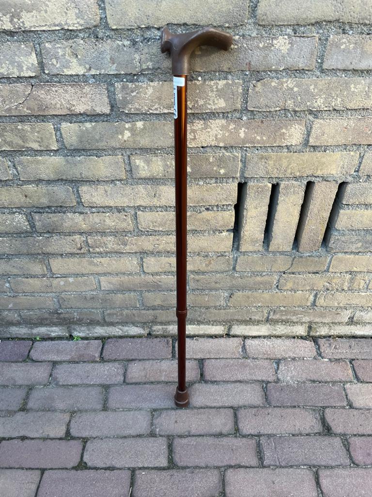 Mooie wandelstok verstelbaar!, Diversen, Wandelstokken, Ophalen of Verzenden, Verstelbaar, Zo goed als nieuw