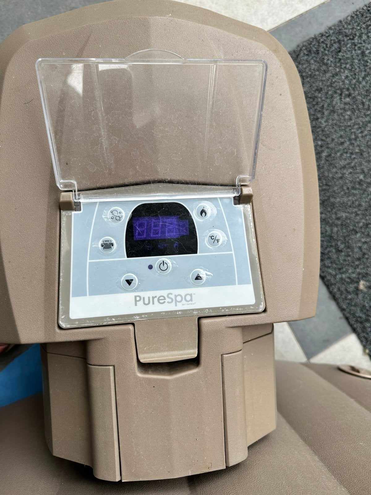 INTEX jacuzzi pomp (zeer weinig gebruikt), Tuin en Terras, Ophalen, Zo goed als nieuw, Pomp