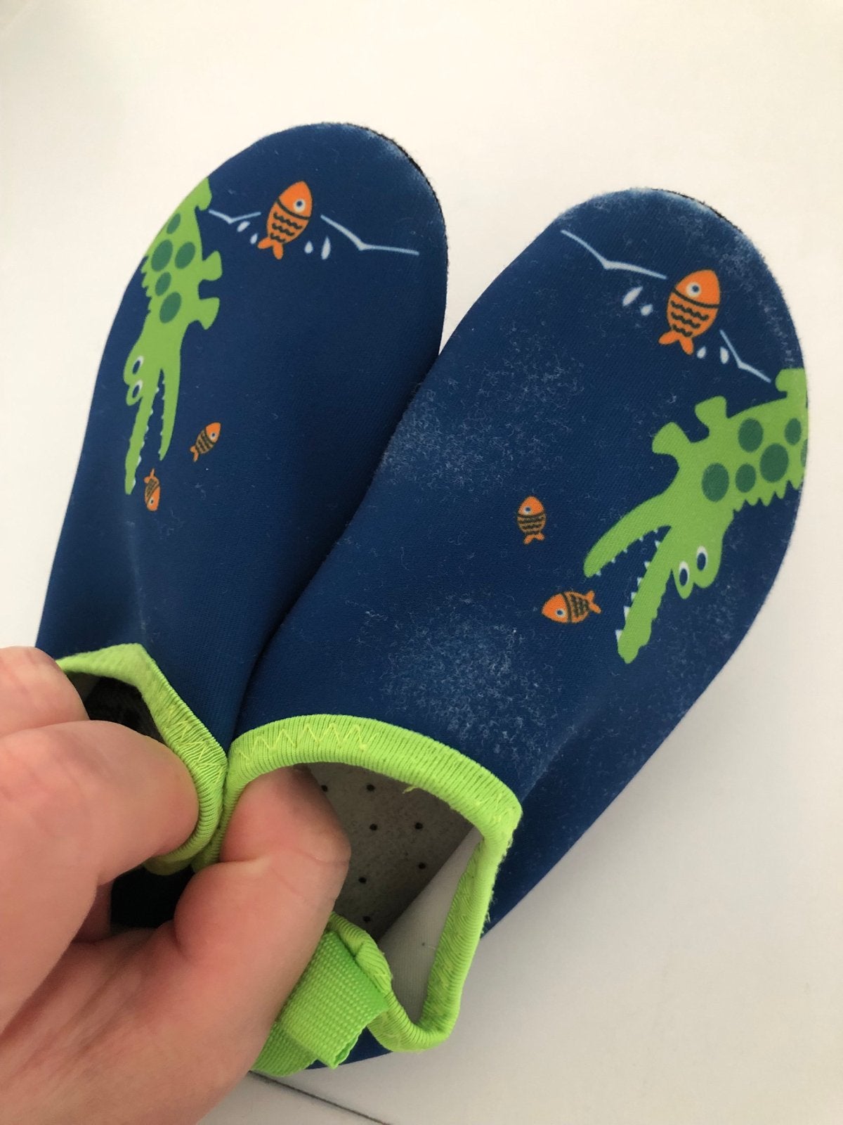 Playshoes waterschoenen met krokodillenprint - Maat 24/25, Ophalen of Verzenden, Gebruikt, Jongen of Meisje, Schoenen