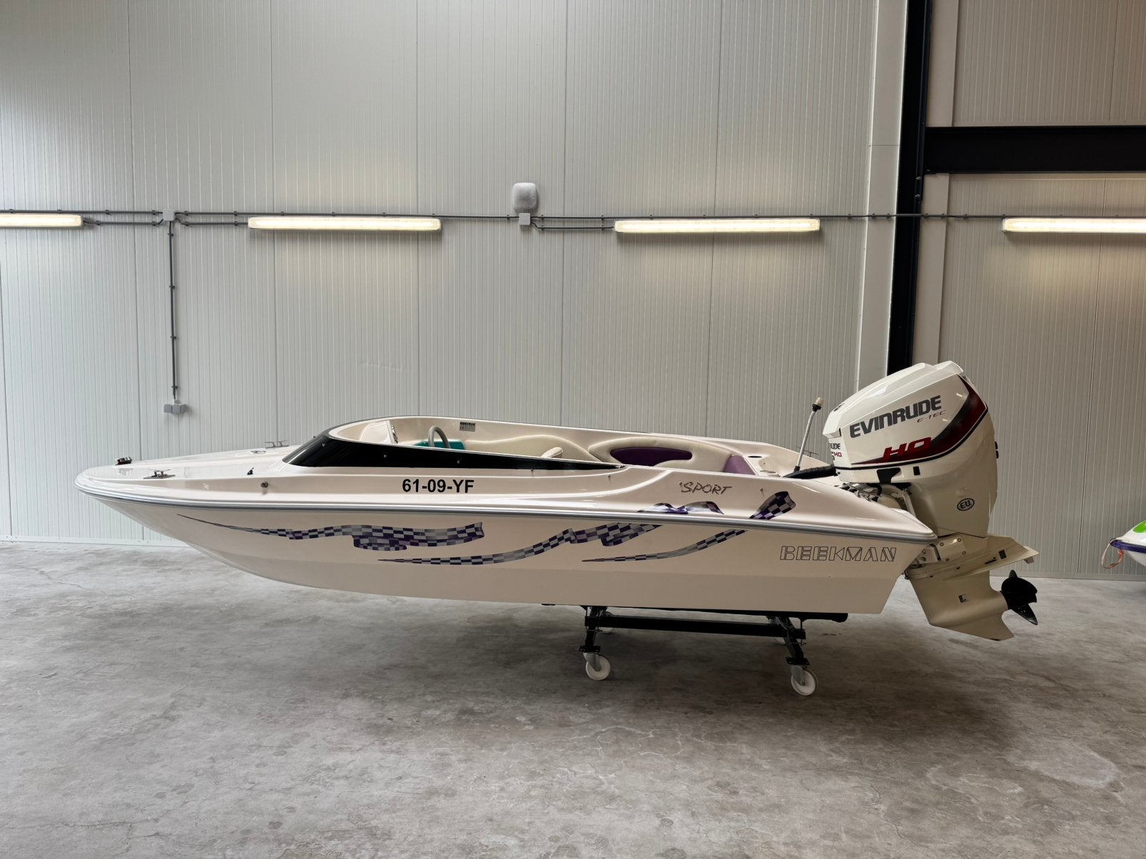 Beekman Typhoon Evinrude 115PK HO E-TEC | + Kanteltrailer, Ophalen, Gebruikt, Benzine, 120 tot 200 pk