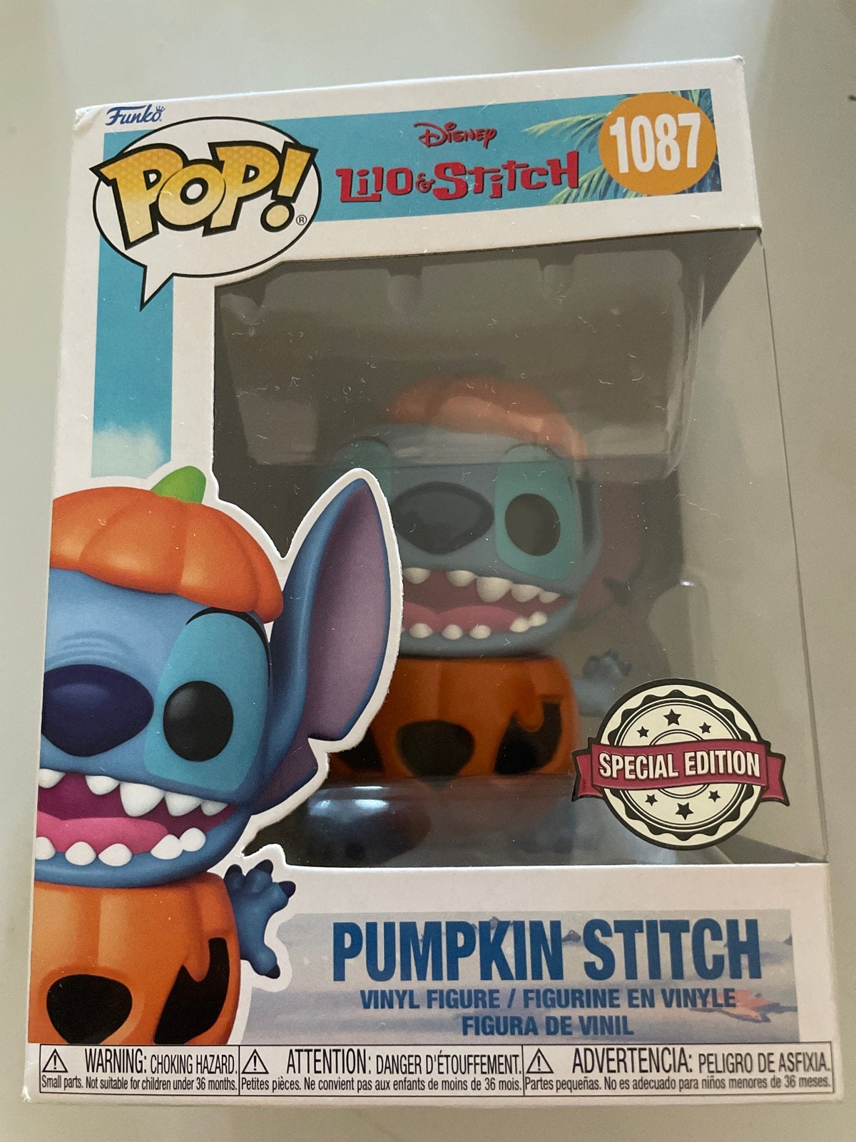 Funko Pop! Disney Lilo & Stitch Pumpkin Stitch 1087, Verzamelen, Poppetjes en Figuurtjes, Ophalen of Verzenden, Nieuw