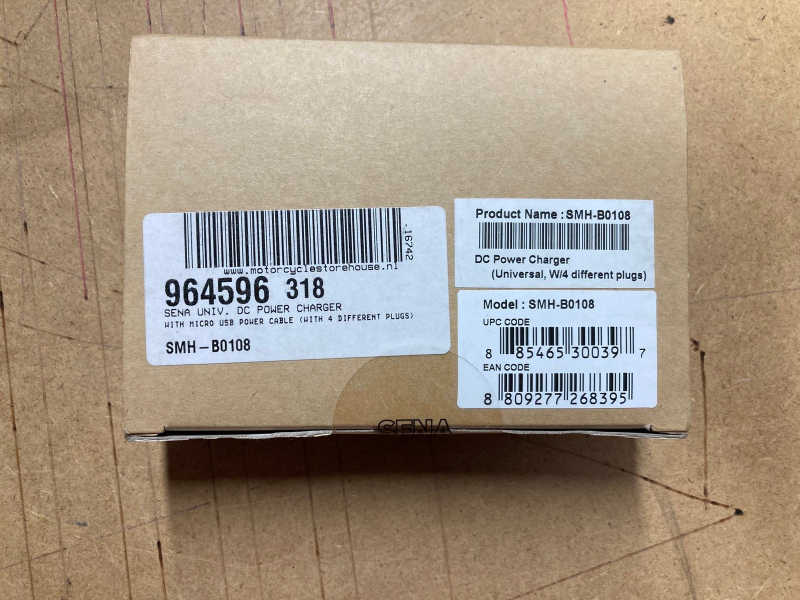 Nieuw SENA reisstekker oplaadkit (SMH B0108), Ophalen of Verzenden, Nieuw