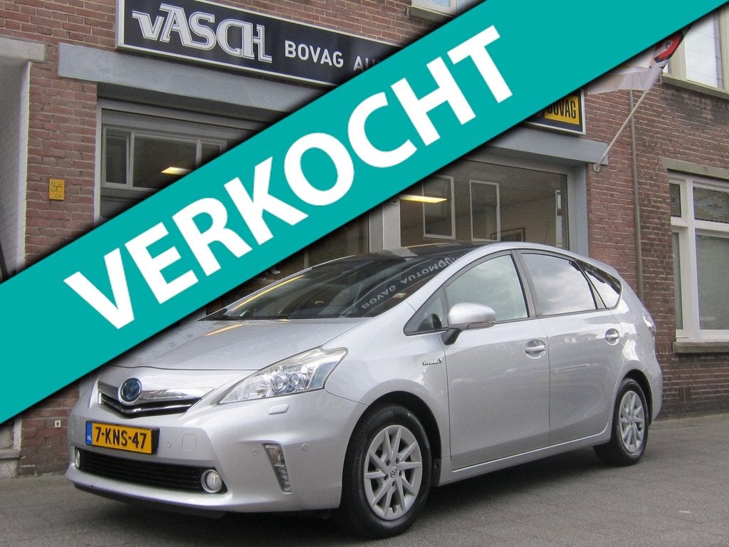 Toyota Prius Wagon 1.8 Dynamic Business Trekhaak Pano All In, Gebruikt, 4 cilinders, 7 stoelen, Origineel Nederlands