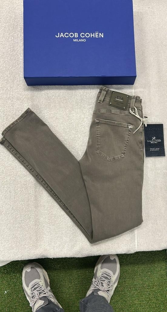 Tramarossa Leonardo Slim Chino Jeans Spijkerbroek -  New W30, Overige kleuren, ., Tramarossa, Nieuw