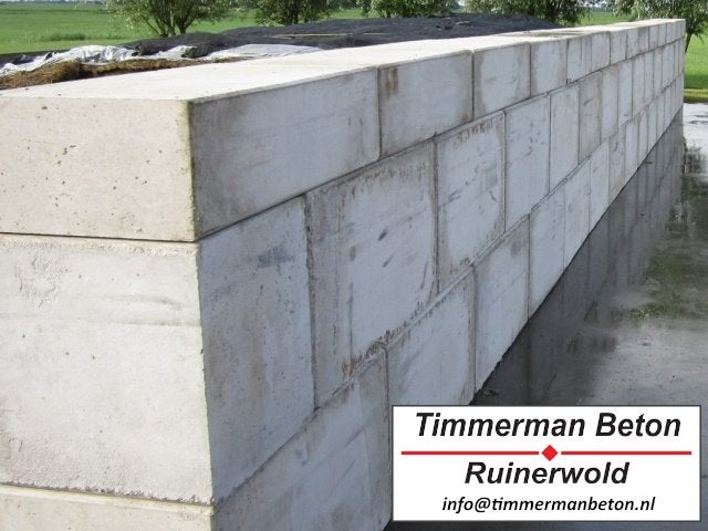 Megablok 120x80x40, siloblok, grondstoffen, voeropslag, Ophalen of Verzenden, Nieuw, Beton, Overige typen