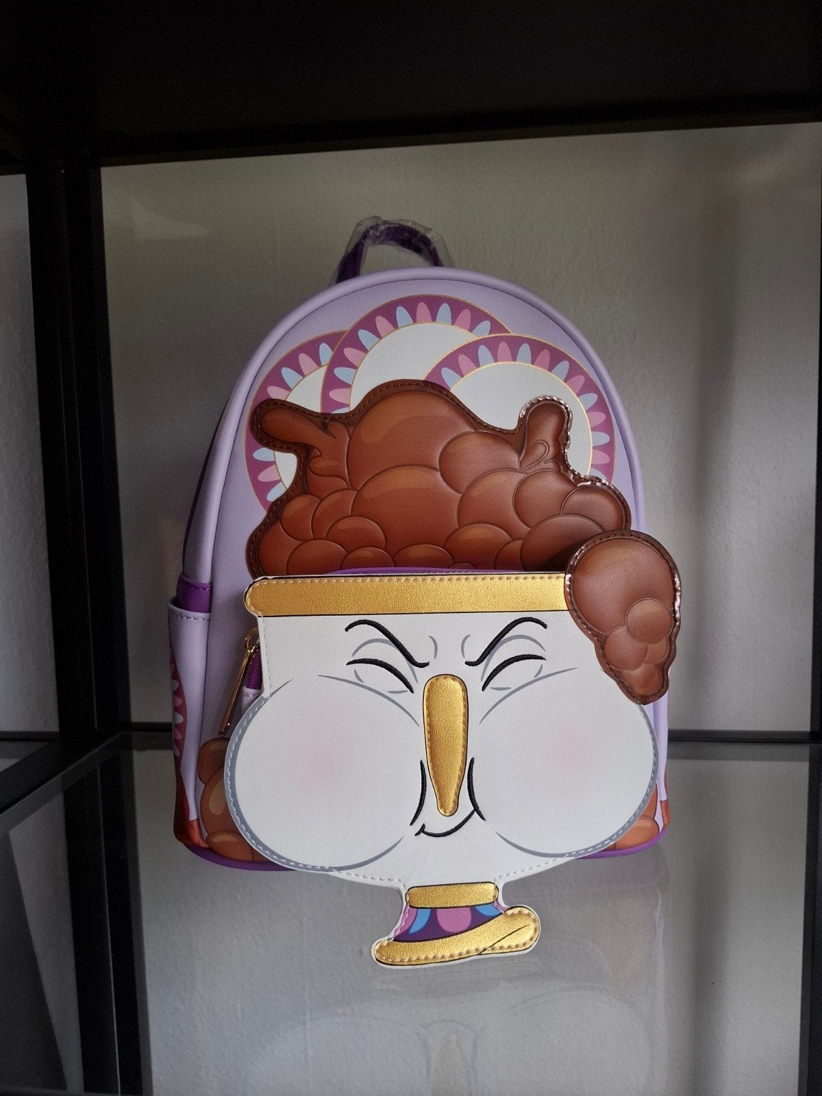 beauty and the beast loungefly backpack, Verzamelen, Disney, Ophalen of Verzenden, Overige figuren, Nieuw, Tas, Koffer of Zak