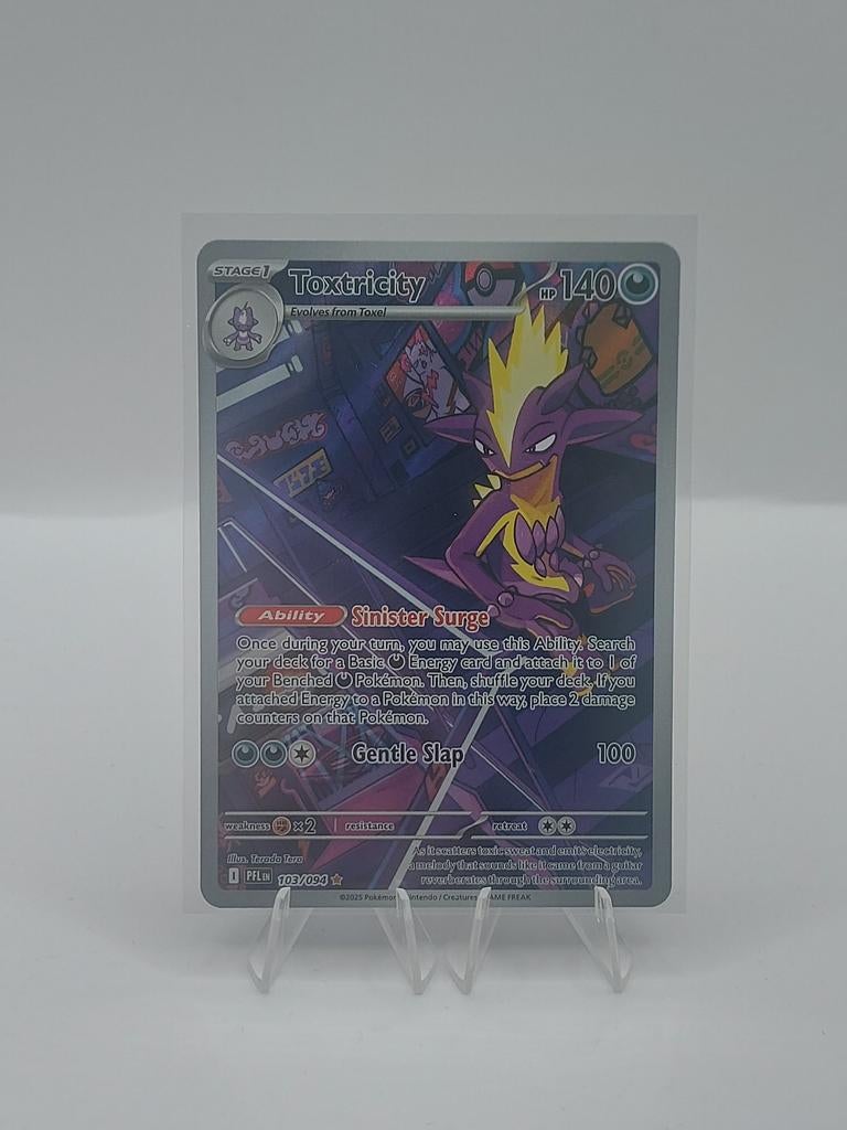 Toxtricity #103 (Phantasmal Flames) - near mint, Ophalen of Verzenden, Zo goed als nieuw, Losse kaart, Foil