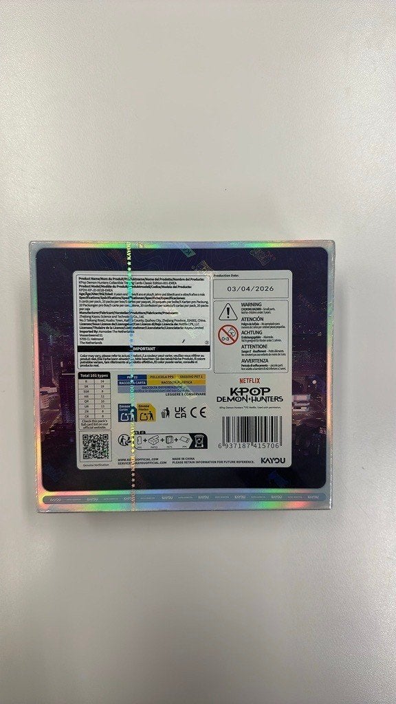 Netflix K-Pop Demon Hunters Classic Edition Trading Cards, Ophalen, Nieuw, Tv, Foto of Kaart
