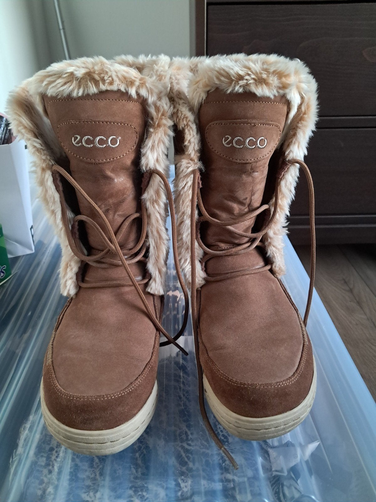 Ecco Snowboots Bruin Maat 39, Ecco, Bruin, Snowboots, Ophalen of Verzenden