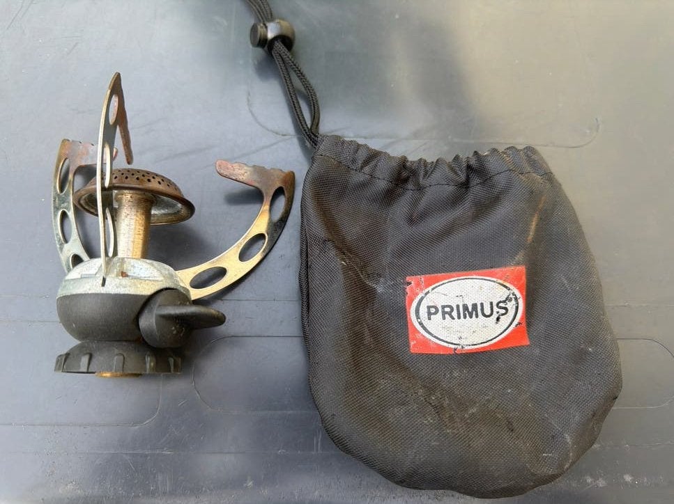 Primus campingbrander met opbergzakje, Ophalen of Verzenden, Gebruikt