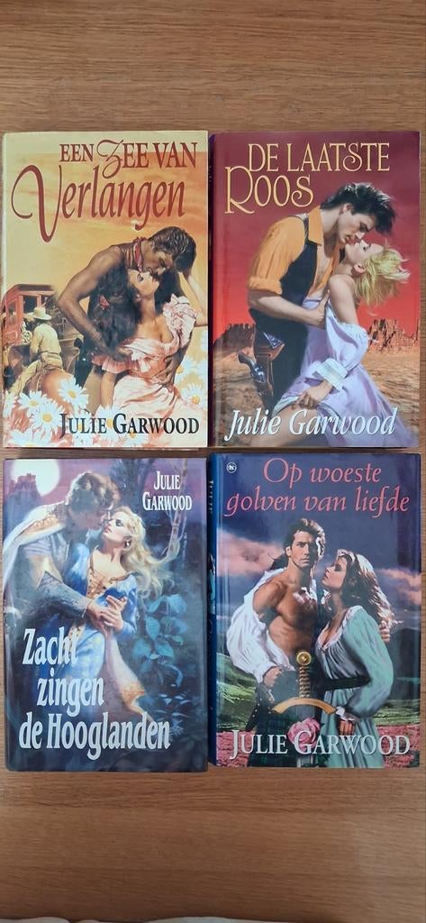 4 Julie Garwood Romans:samen voor 10.00, Boeken, Ophalen of Verzenden, Gelezen, Julie Garwood, Nederland