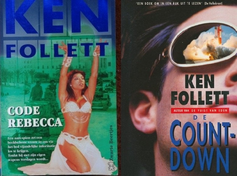 2x Ken Follett (Code Rebecca + de Countdown), Ophalen of Verzenden, Gelezen, Ken Follett, Europa overig