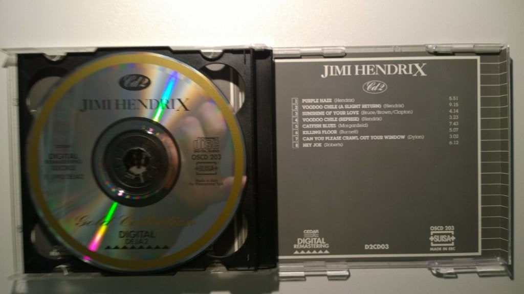 Jimi Hendrix - The Jimi Hendrix Gold Collection, Ophalen of Verzenden, Zo goed als nieuw, Poprock, Album