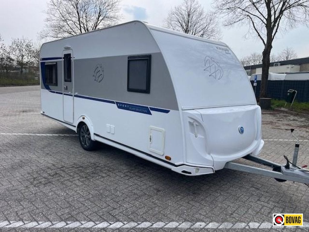 Knaus Sport Silver Selection 500 FU, Caravans en Kamperen, Rondzit, Schokbreker, Bedrijf, Overige typen